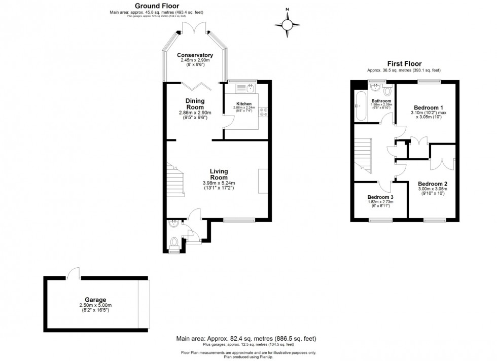 Floorplan for Horley, Surrey, RH6