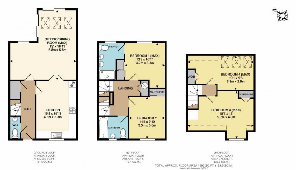 Floorplan for Watercolour, Merstham, Surrey