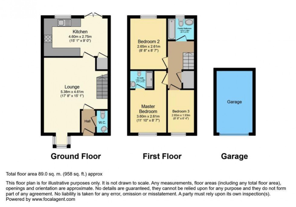 Floorplan for Horley, Surrey