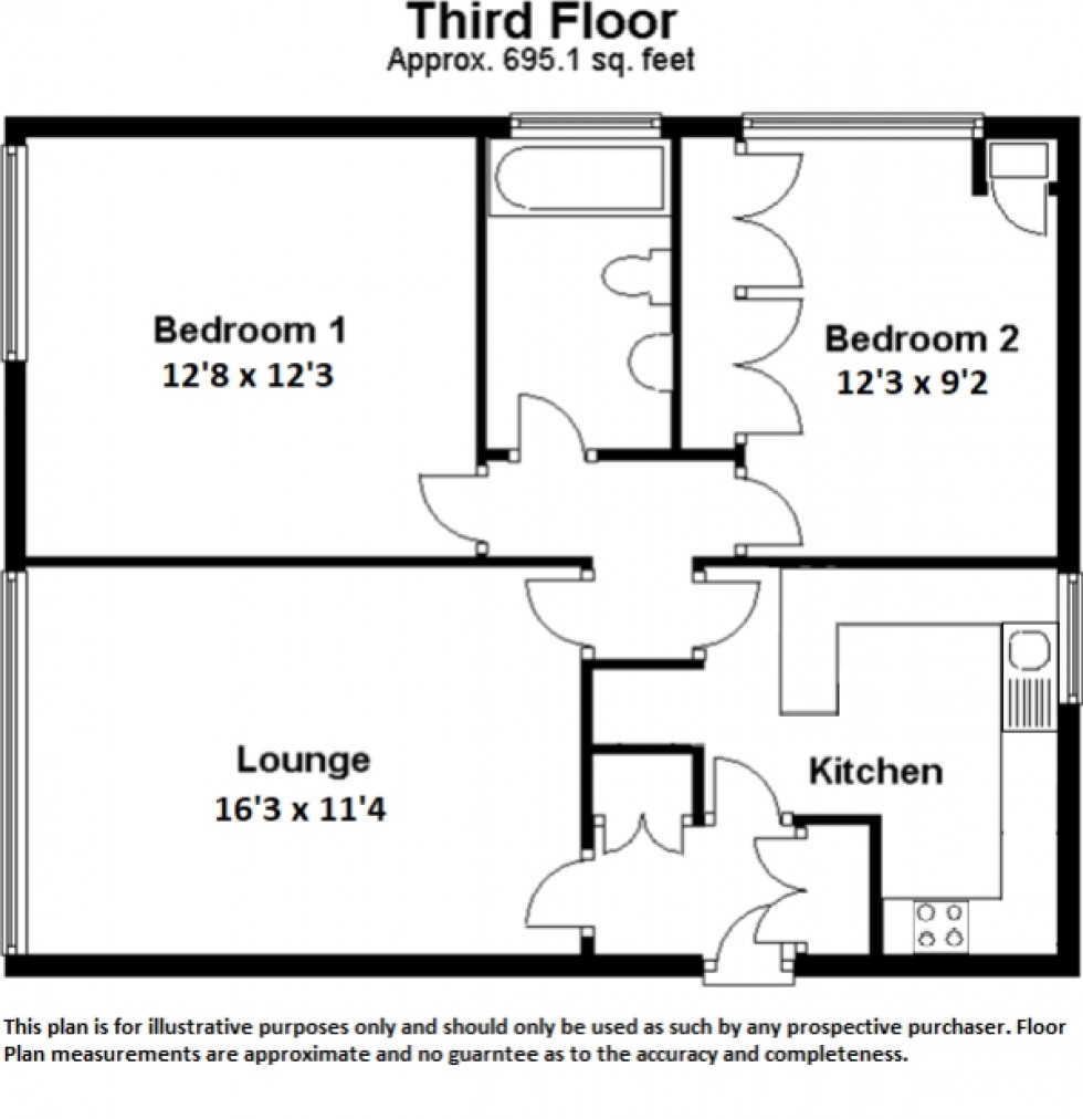 Floorplan for Whyteleafe, Surrey