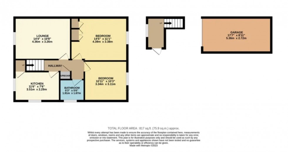 Floorplan for Redhill, Surrey, RH1