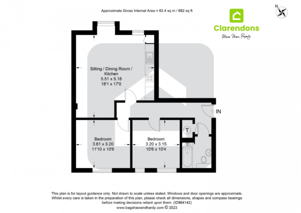 Floorplan for Calverley Road, Tunbridge Wells, Kent, TN1