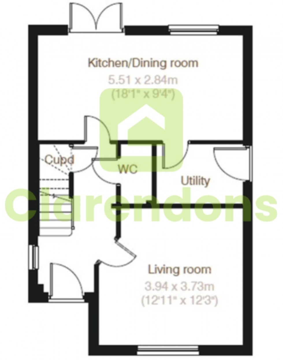 Floorplan for Horley, Surrey, RH6